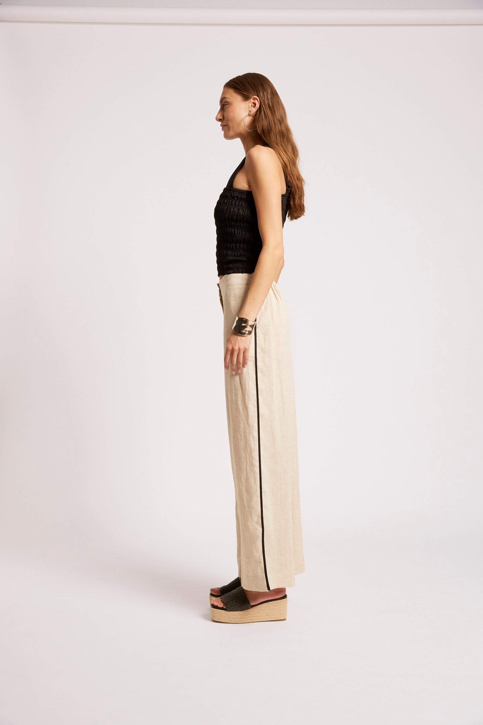 Maris Splice Pant - Tusk / Black COMING SOON