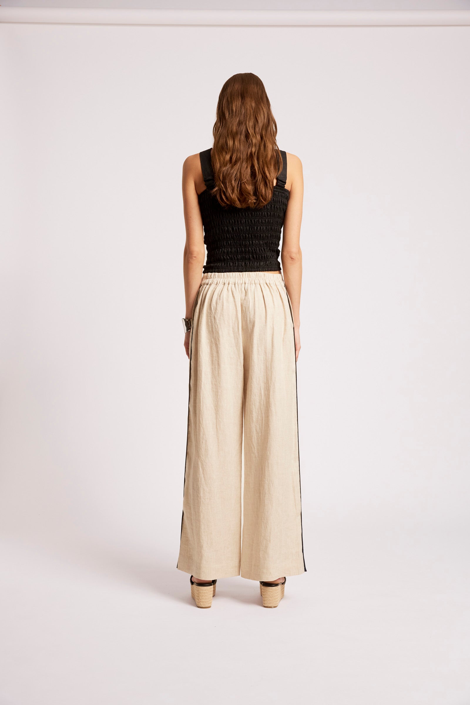 Maris Splice Pant - Tusk / Black COMING SOON