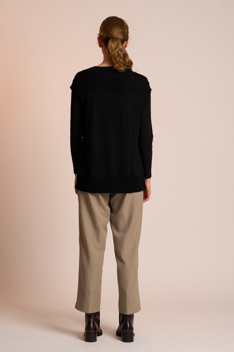 Mesh Encore Top - Black