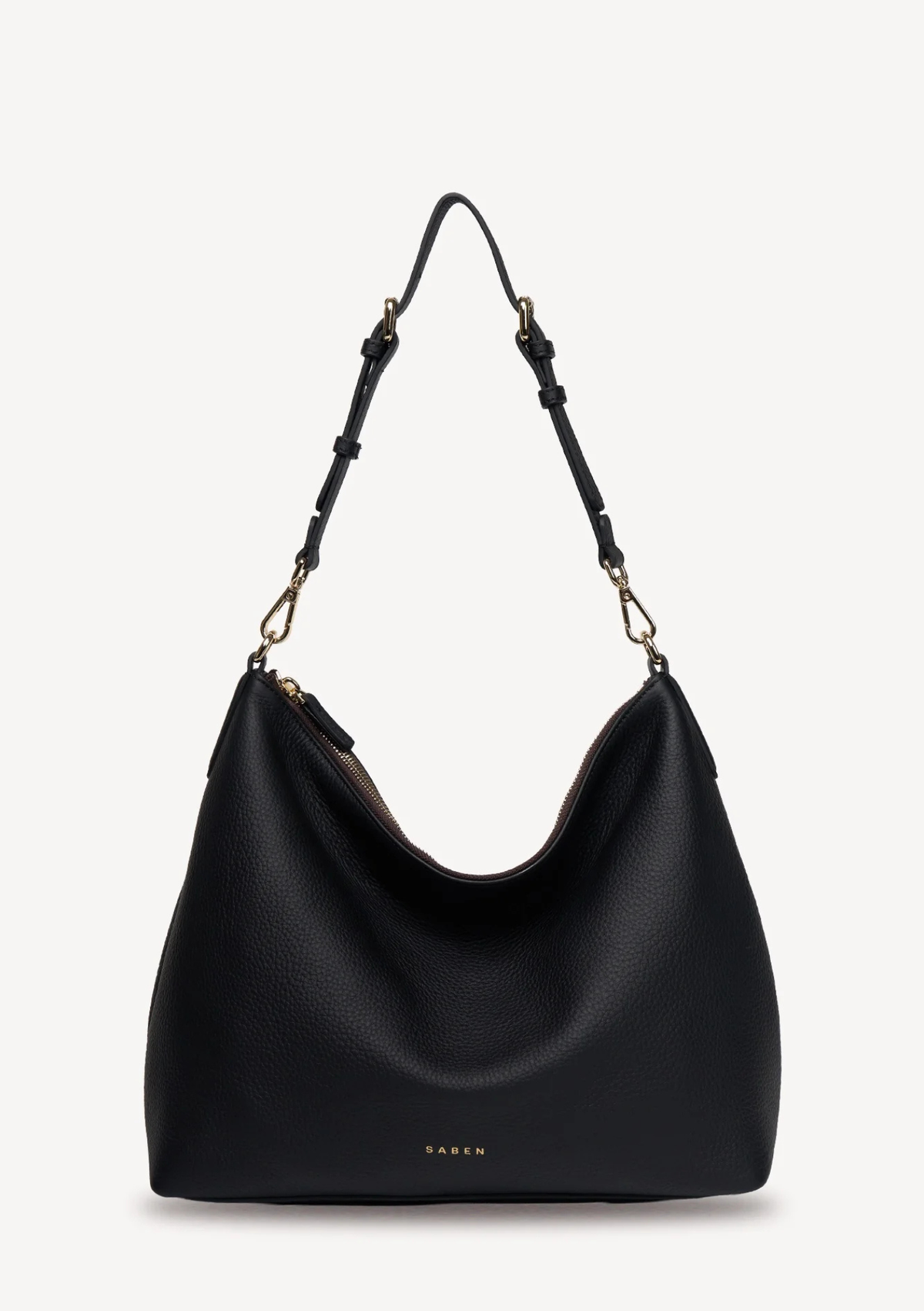 Saben Miki Shoulder Bag - Black Luxe