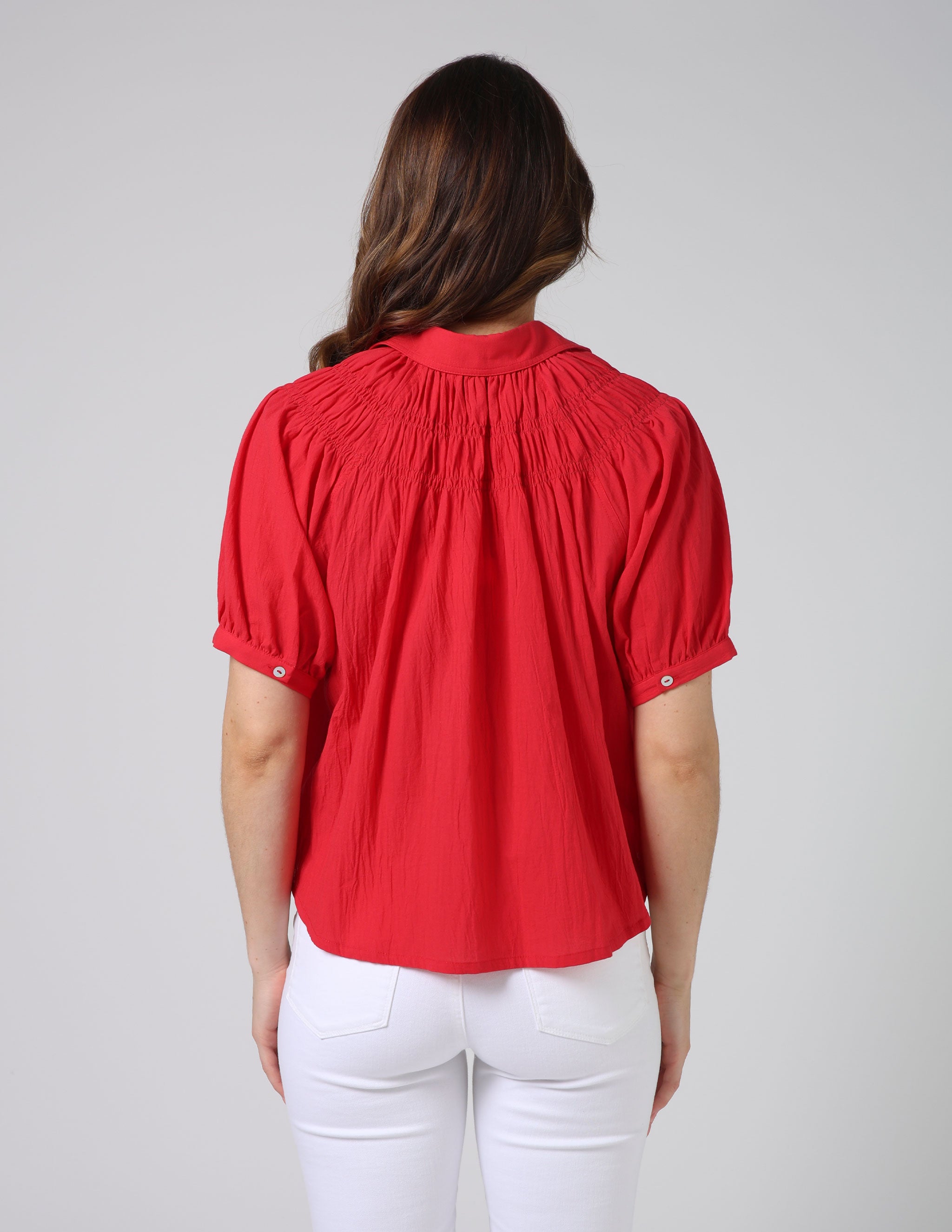 Mimi Blouse - Flame