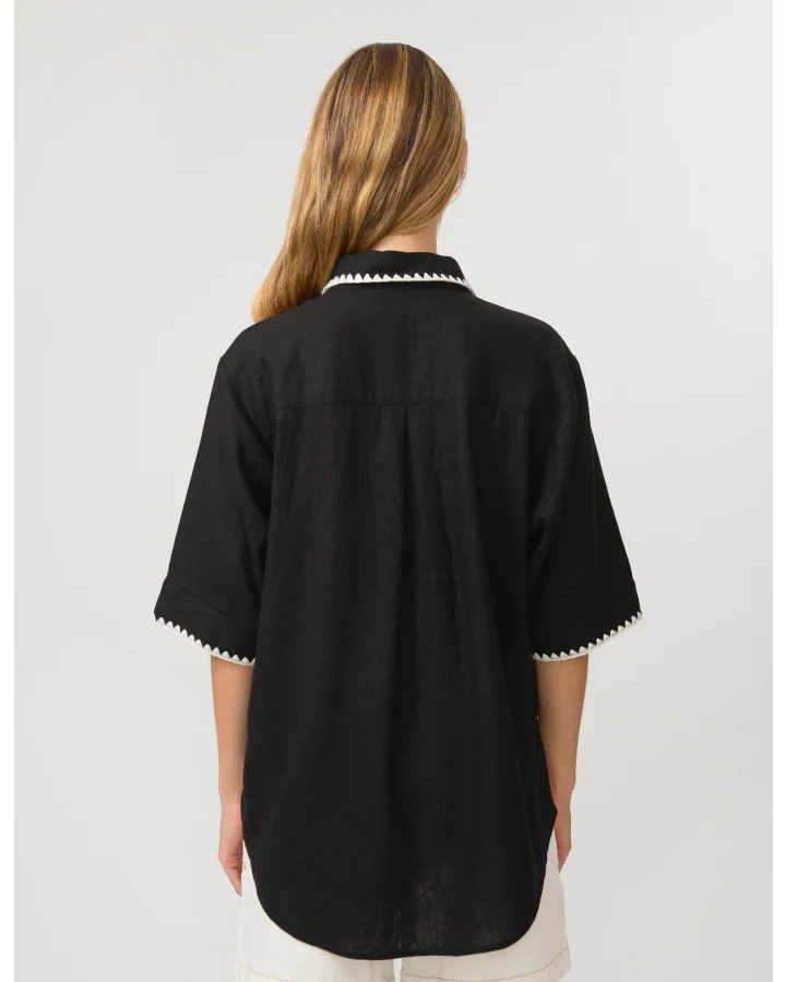 Stella + Gemma Mischa Blouse - Black