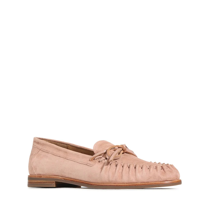 Mocca Loafer - Dusty Pink Kid Suede COMING SOON