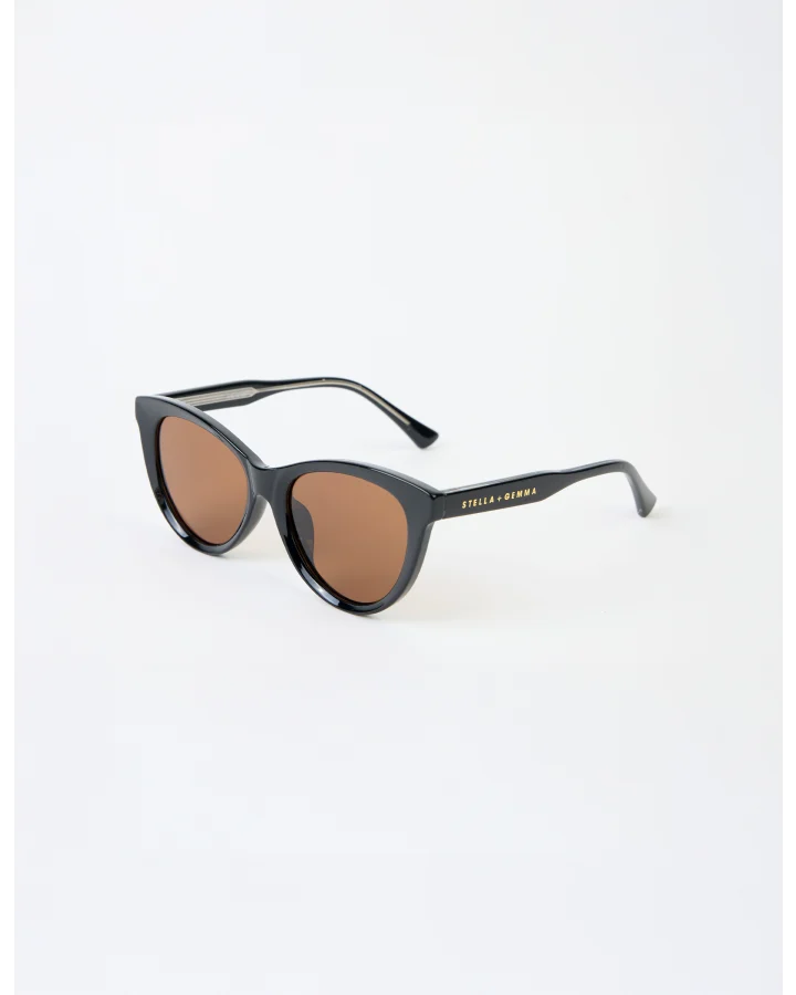 Stella + Gemma Morrison Sunglasses - Black