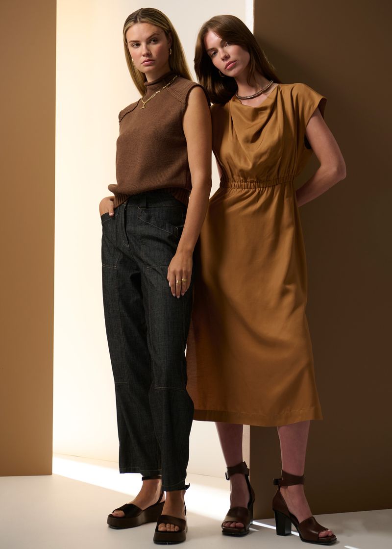 Muhle Barrel Pant - Black