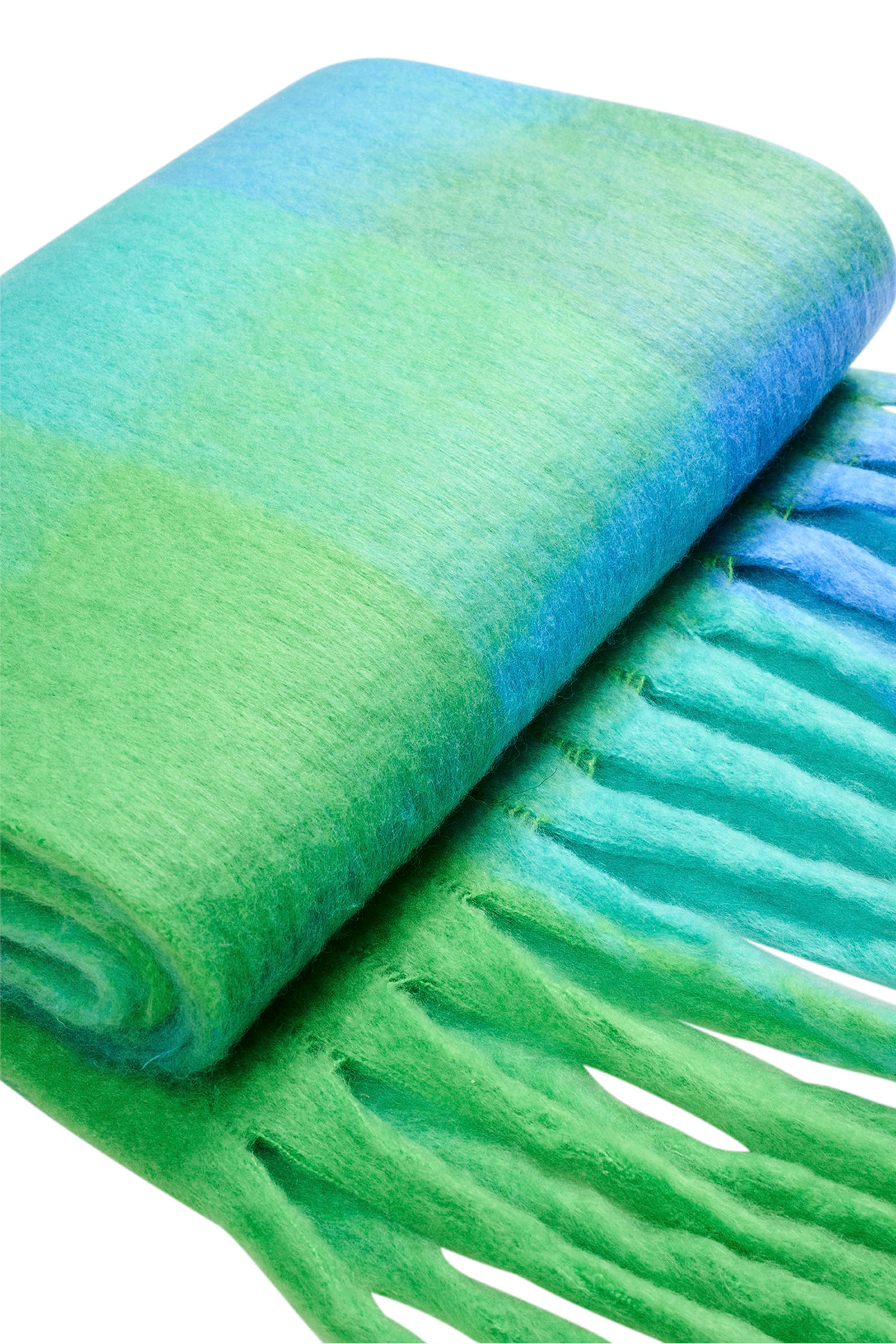 Niseko Check Scarf - Green