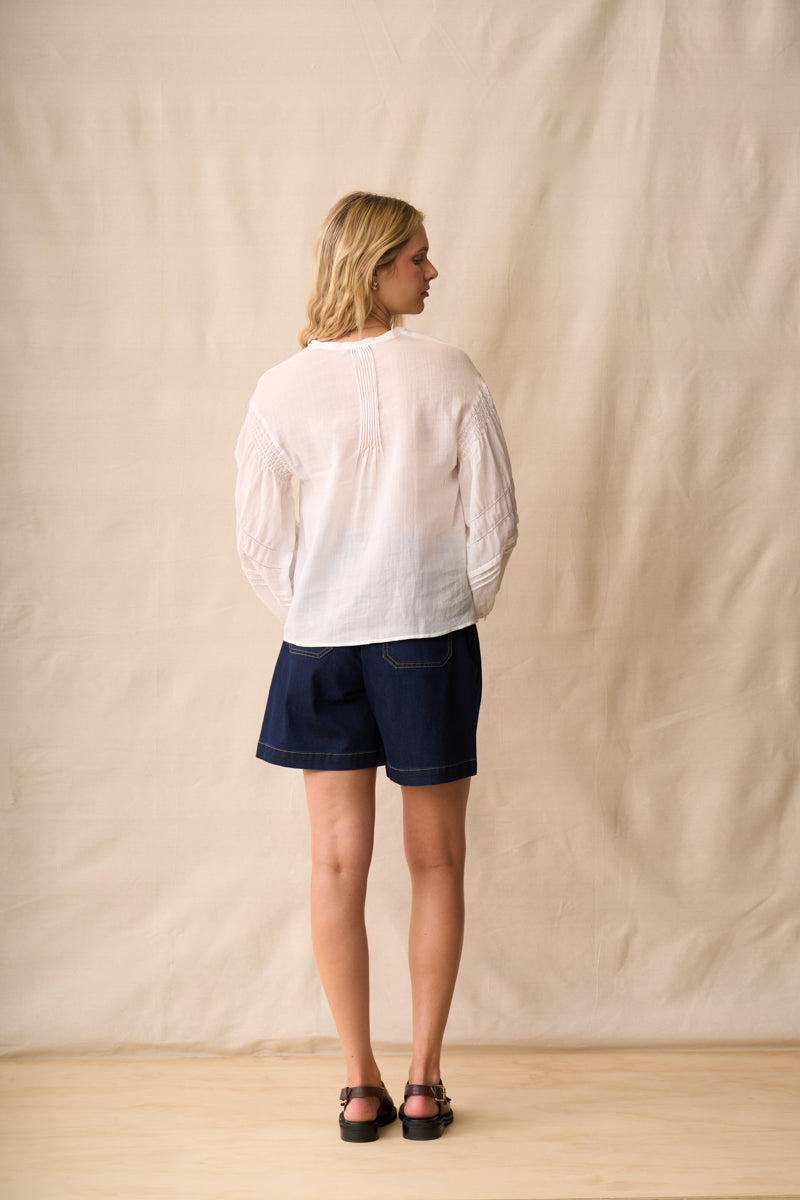 Nova Blouse - White COMING SOON