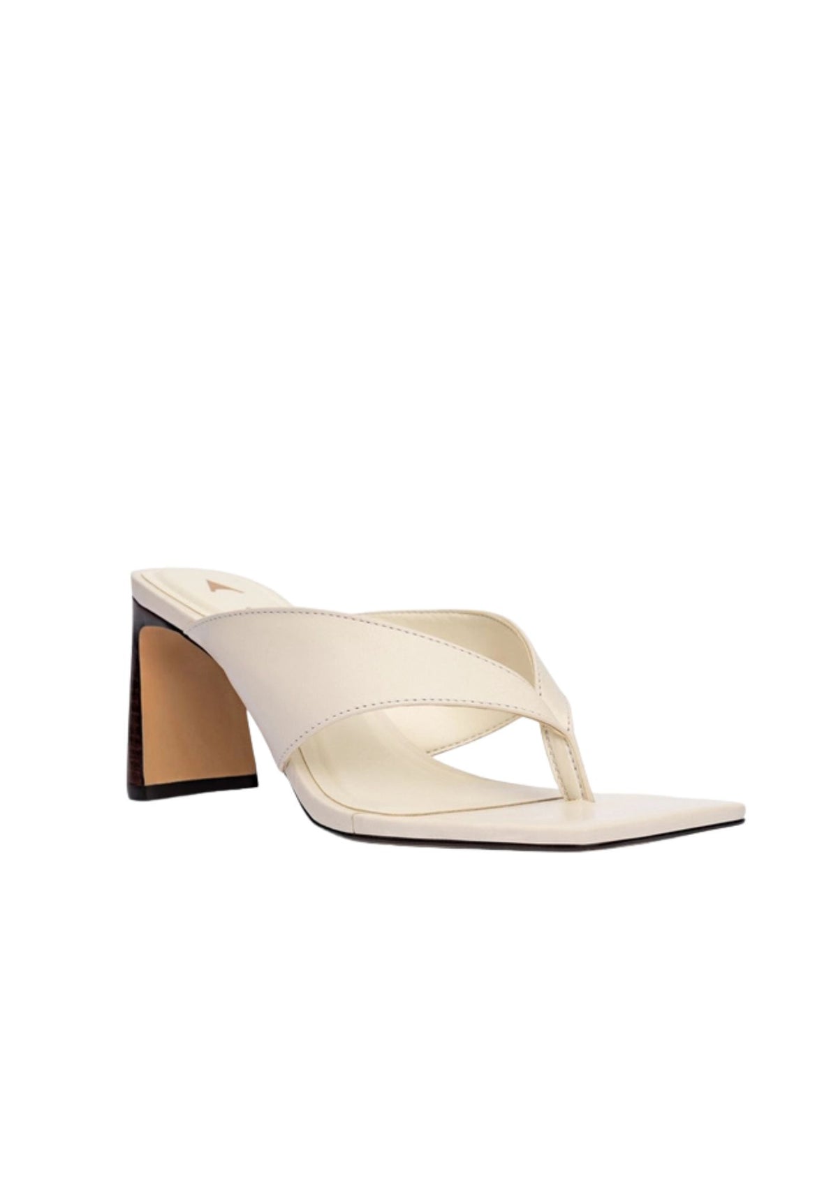 Carrano Open Mule Thong Heel - Vegetal Cotton