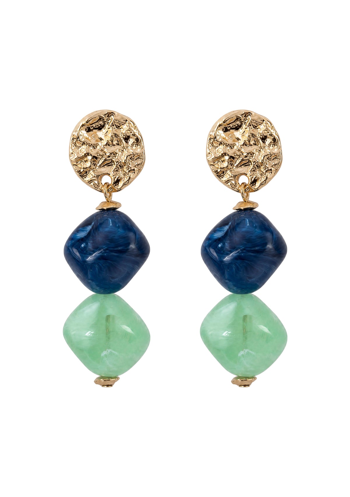 Eb + Ive Palmera Earring - Seafoam