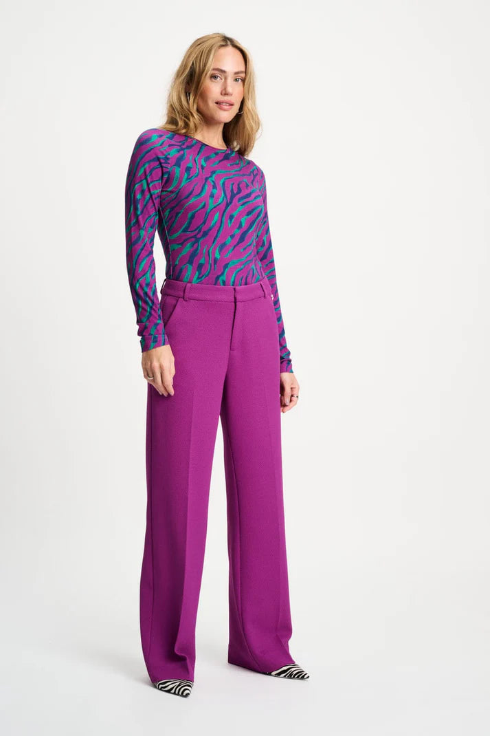Pom Amsterdam Lara Pants - Wild Purple