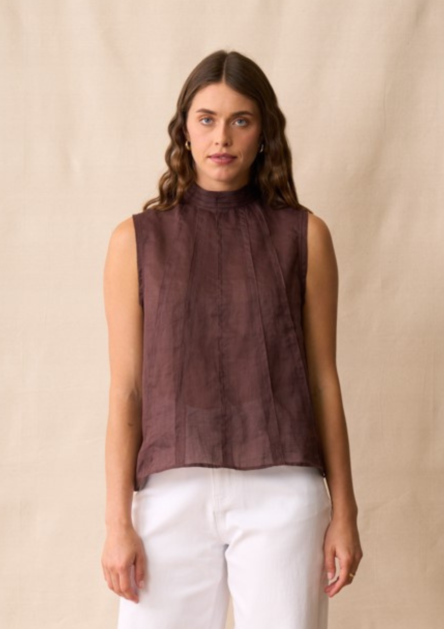 Phoebe Top - Mahogany COMING SOON