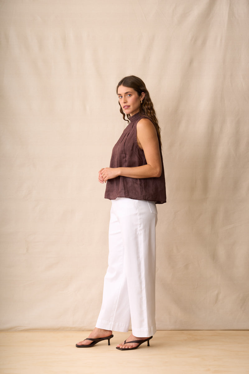 Phoebe Top - Mahogany COMING SOON