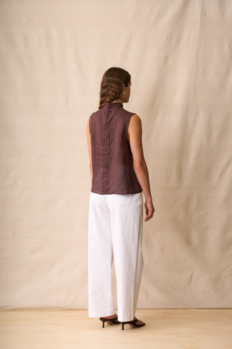 Phoebe Top - Mahogany COMING SOON