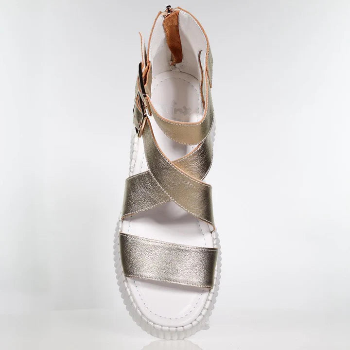 Plaza Sandal - Soft Gold