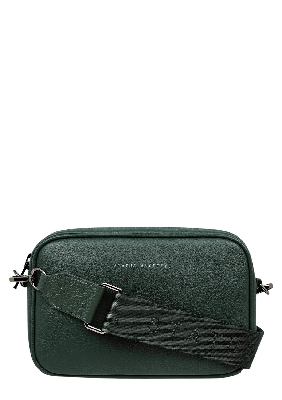 Status Anxiety Plunder Bag with Webbed Strap - Green