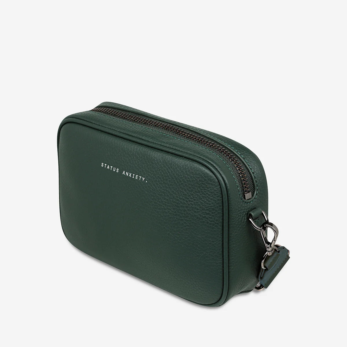 Status Anxiety Plunder Bag with Webbed Strap - Green