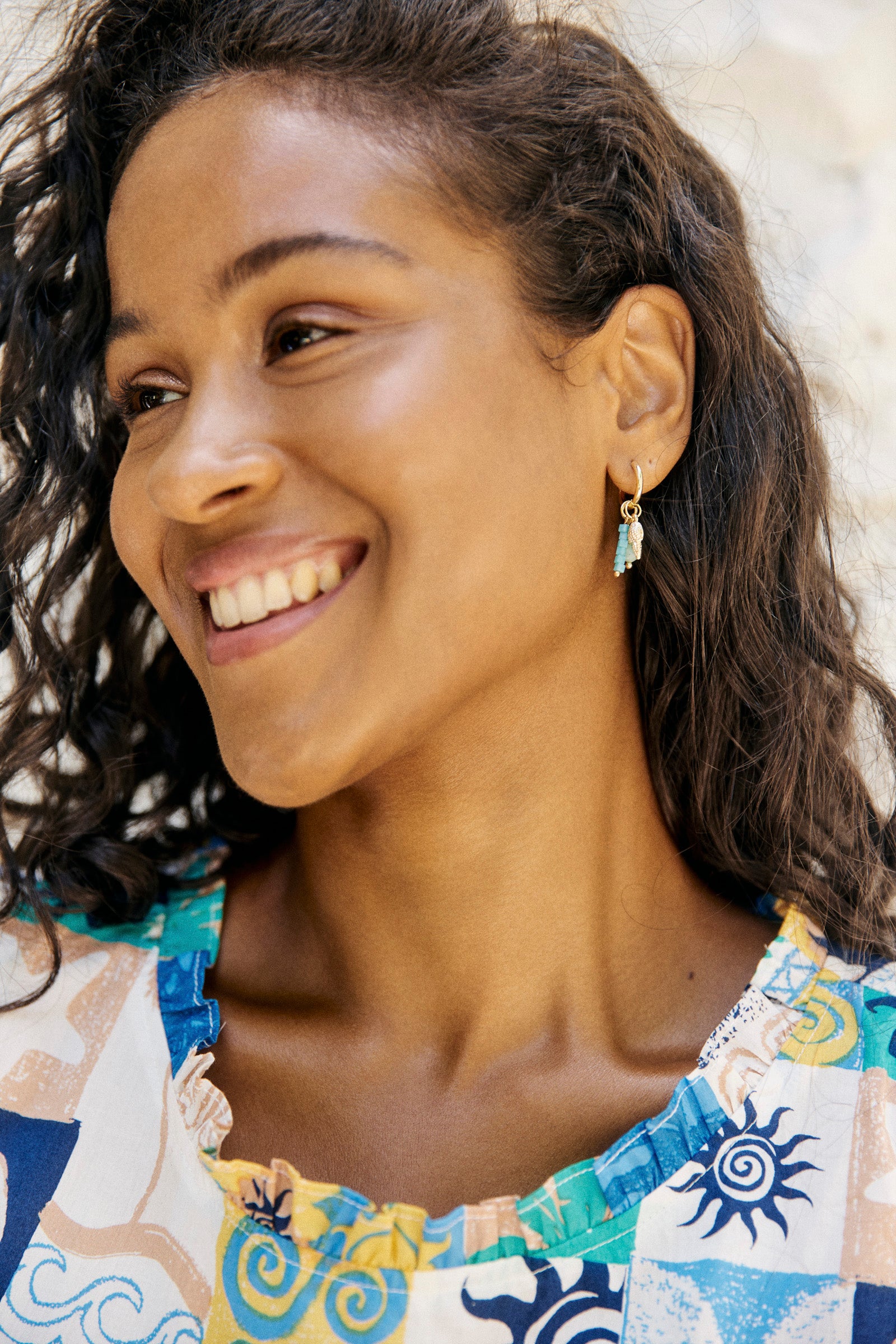 Positano Sea Earring - Mint
