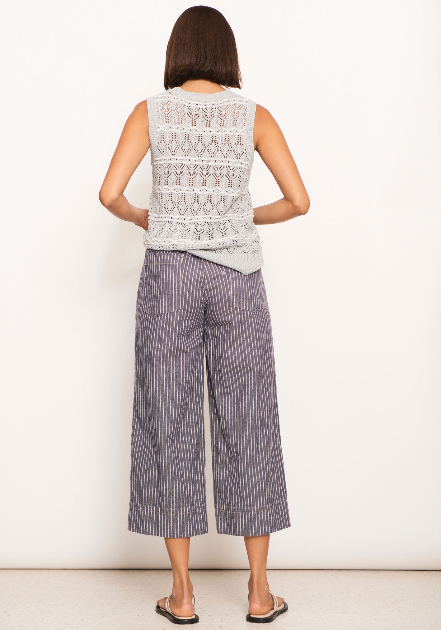 Raydel Denim Pant - Pinstripe