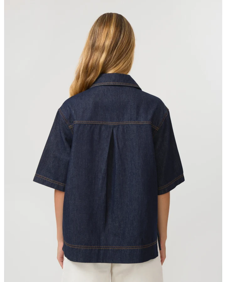 Reese Shirt - Indigo COMING SOON