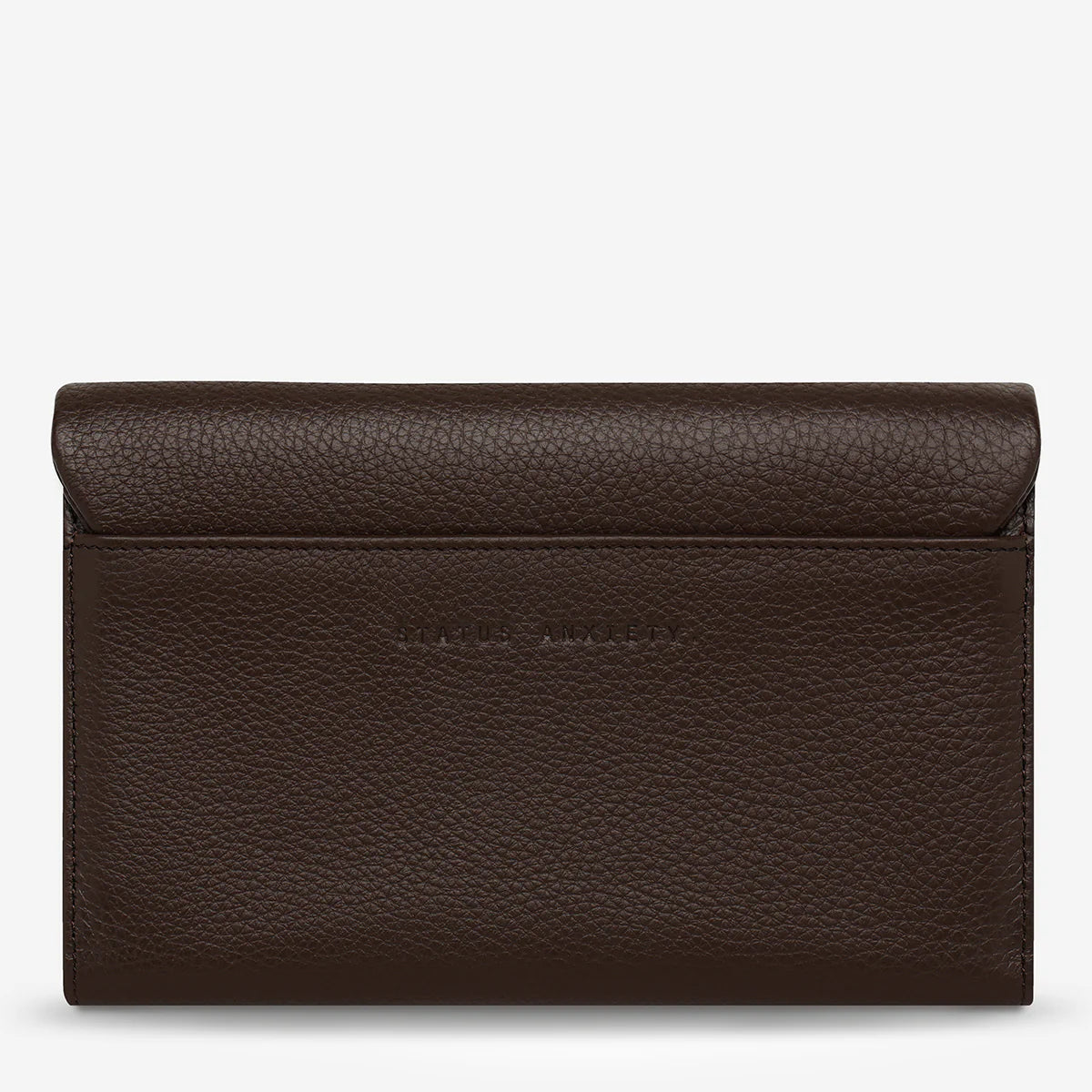 Status Anxiety Remnant Wallet - Cocoa