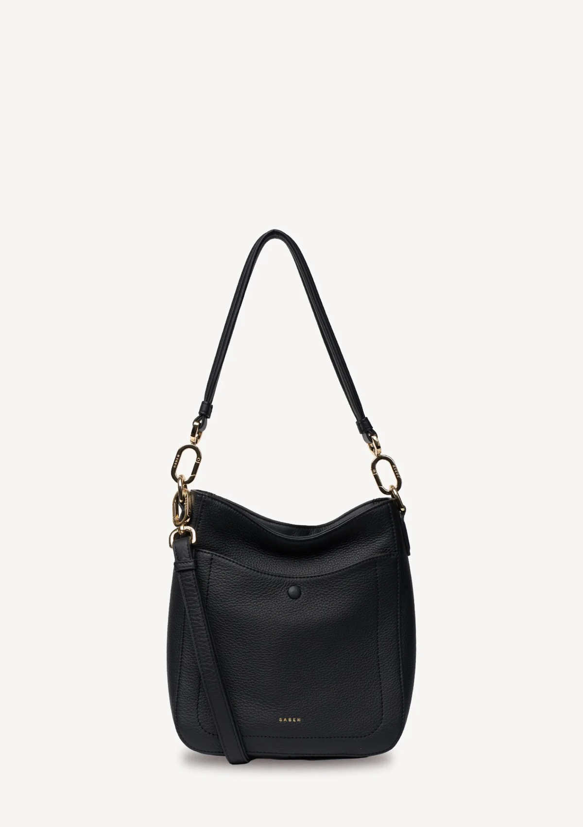 Saben Rosie Shoulder Bag - Black Luxe