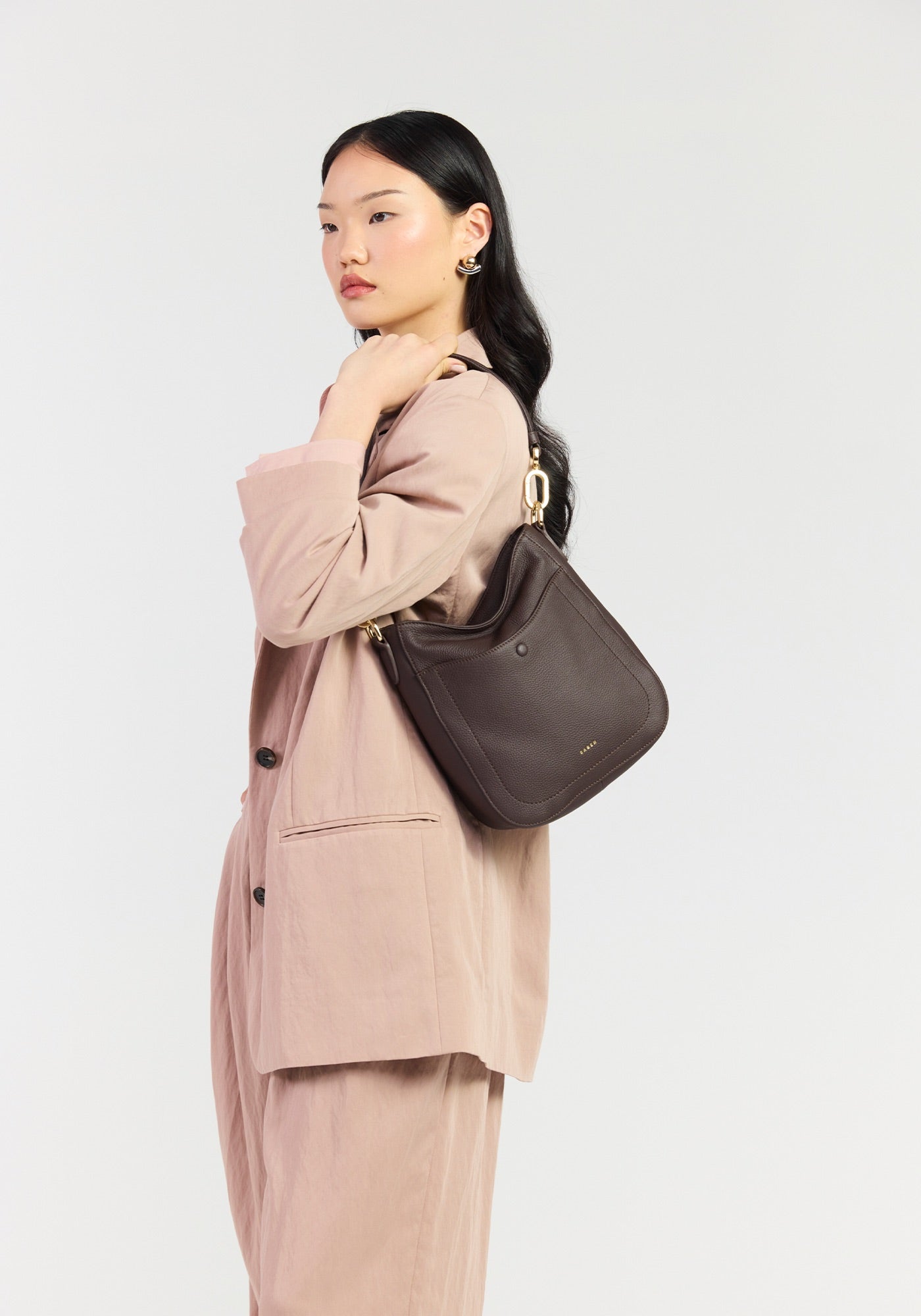 Rosie Shoulder Bag - Cacao Luxe