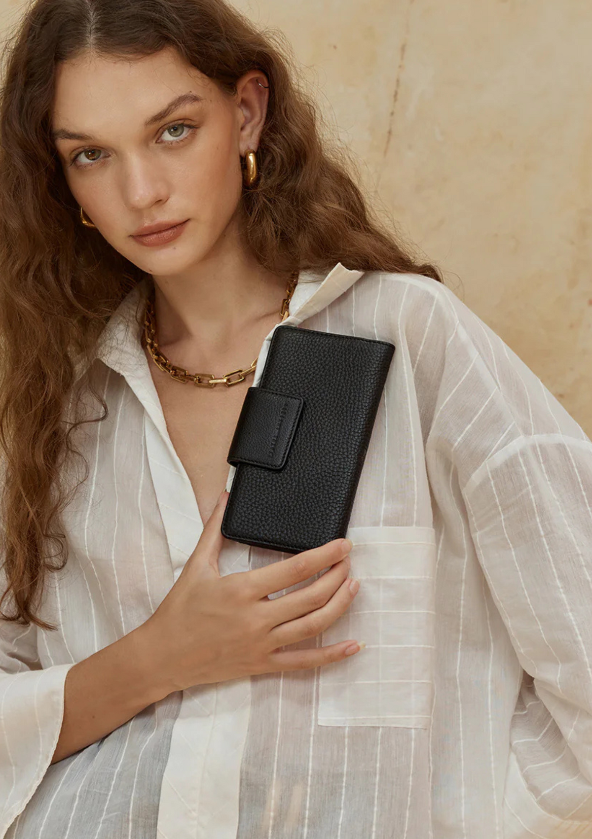 Status Anxiety Ruins Wallet - Black