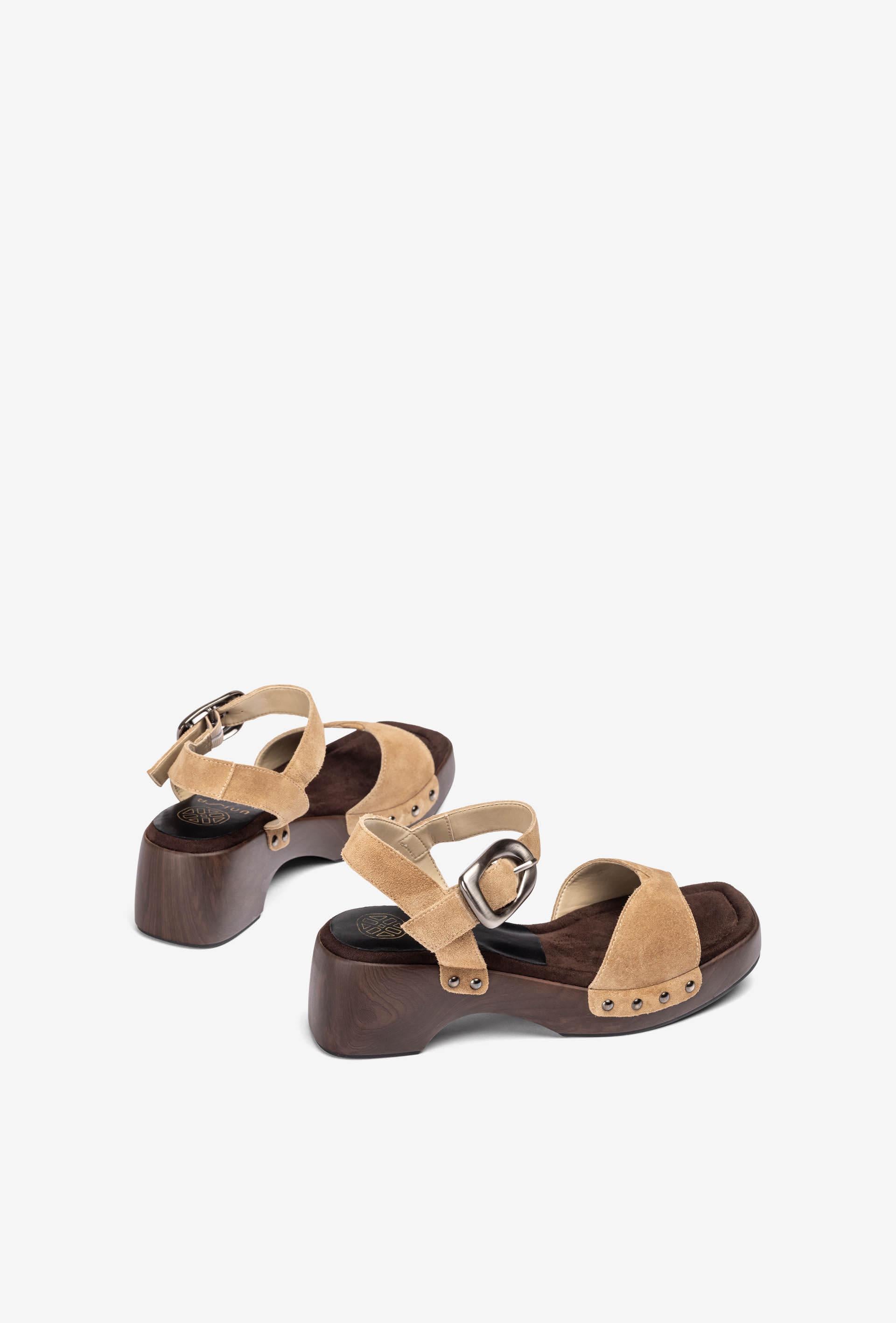 Inca Sandal - Baby Suede Barley COMING SOON