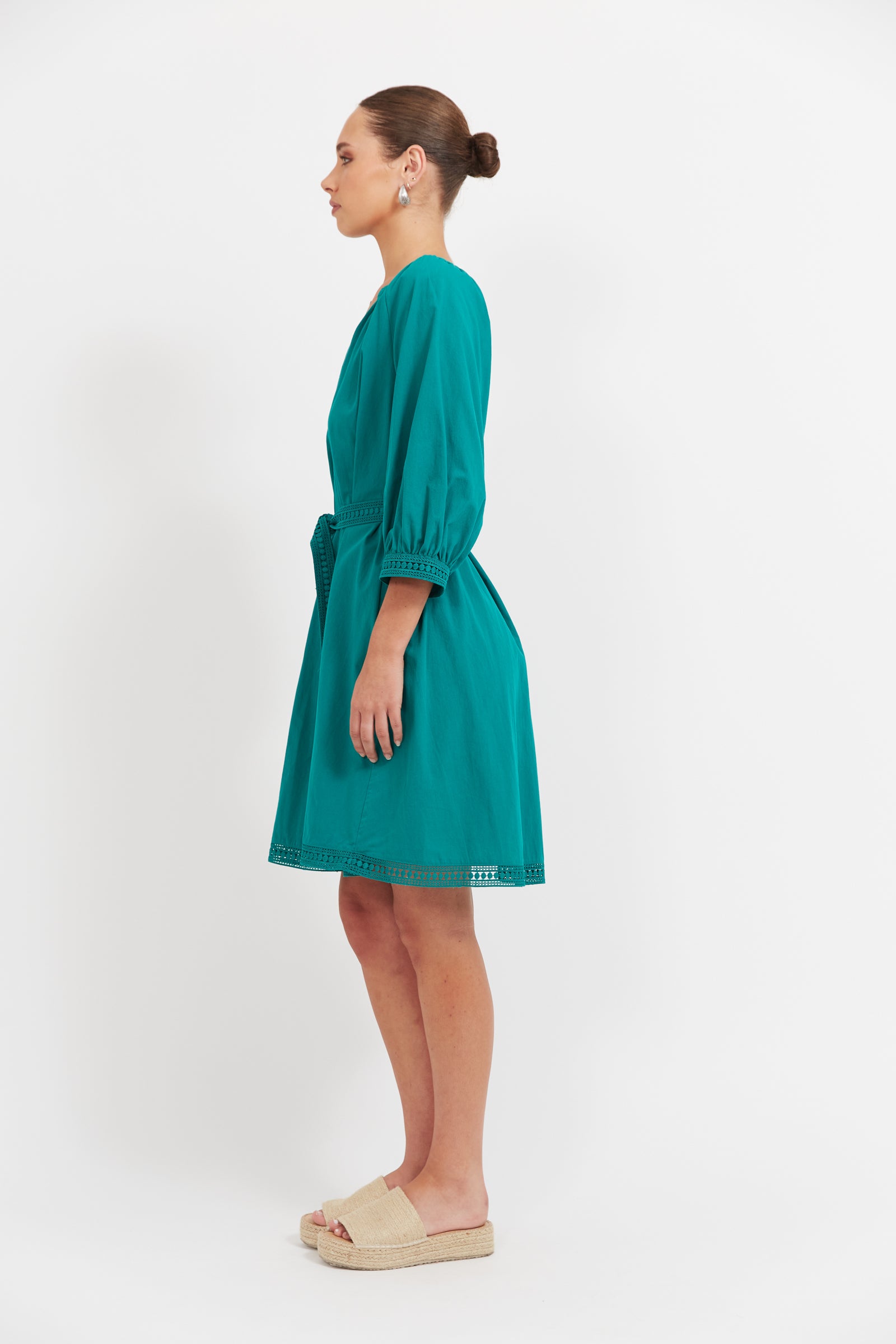 Santos Dress - Teal
