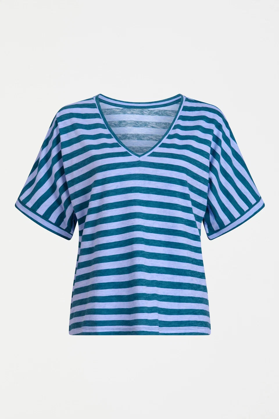 Elk Seter Tee - Peacock / Haze