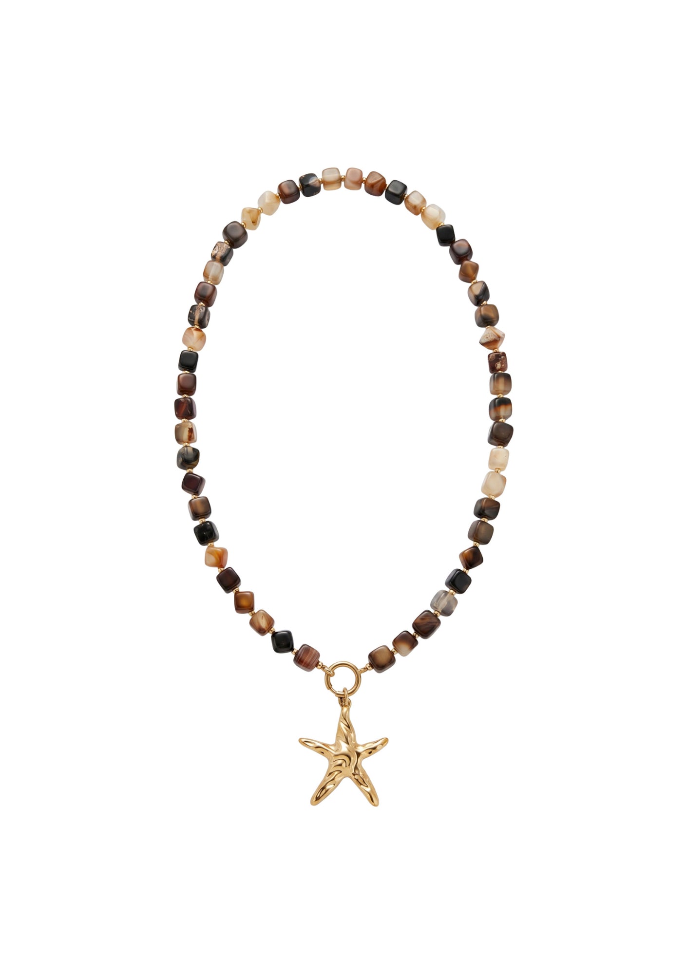 Sicily Necklace - Brown