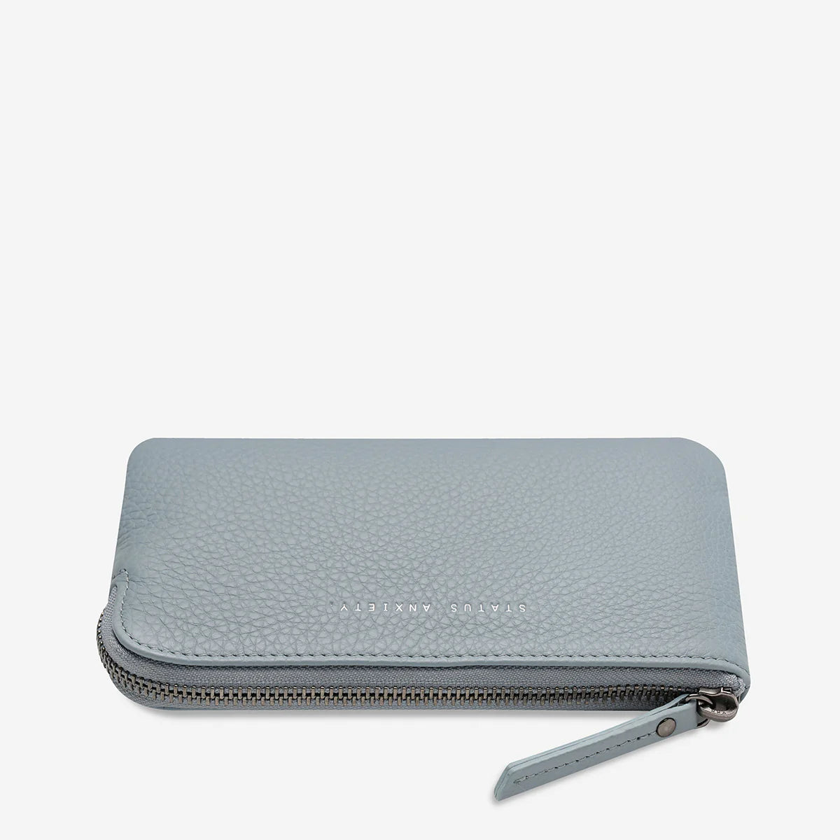 Status Anxiety Smoke and Mirrors Pouch Wallet - Powder Blue