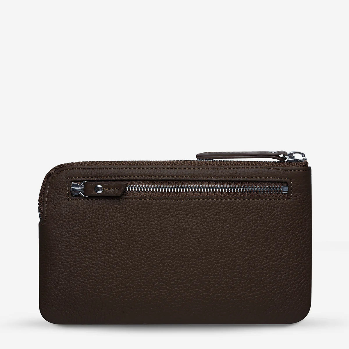 Status Anxiety Smoke and Mirrors Pouch Wallet - Cocoa