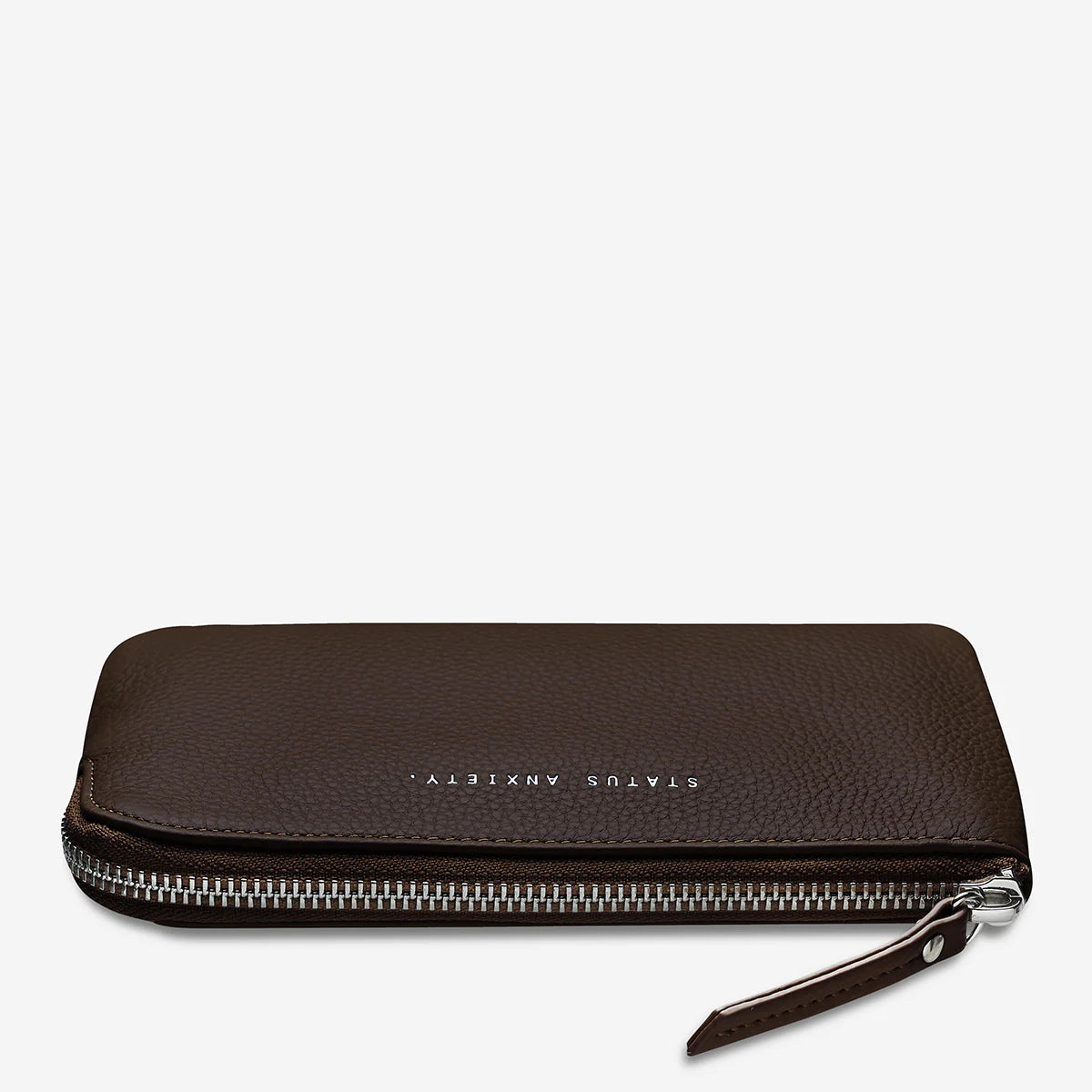 Status Anxiety Smoke and Mirrors Pouch Wallet - Cocoa