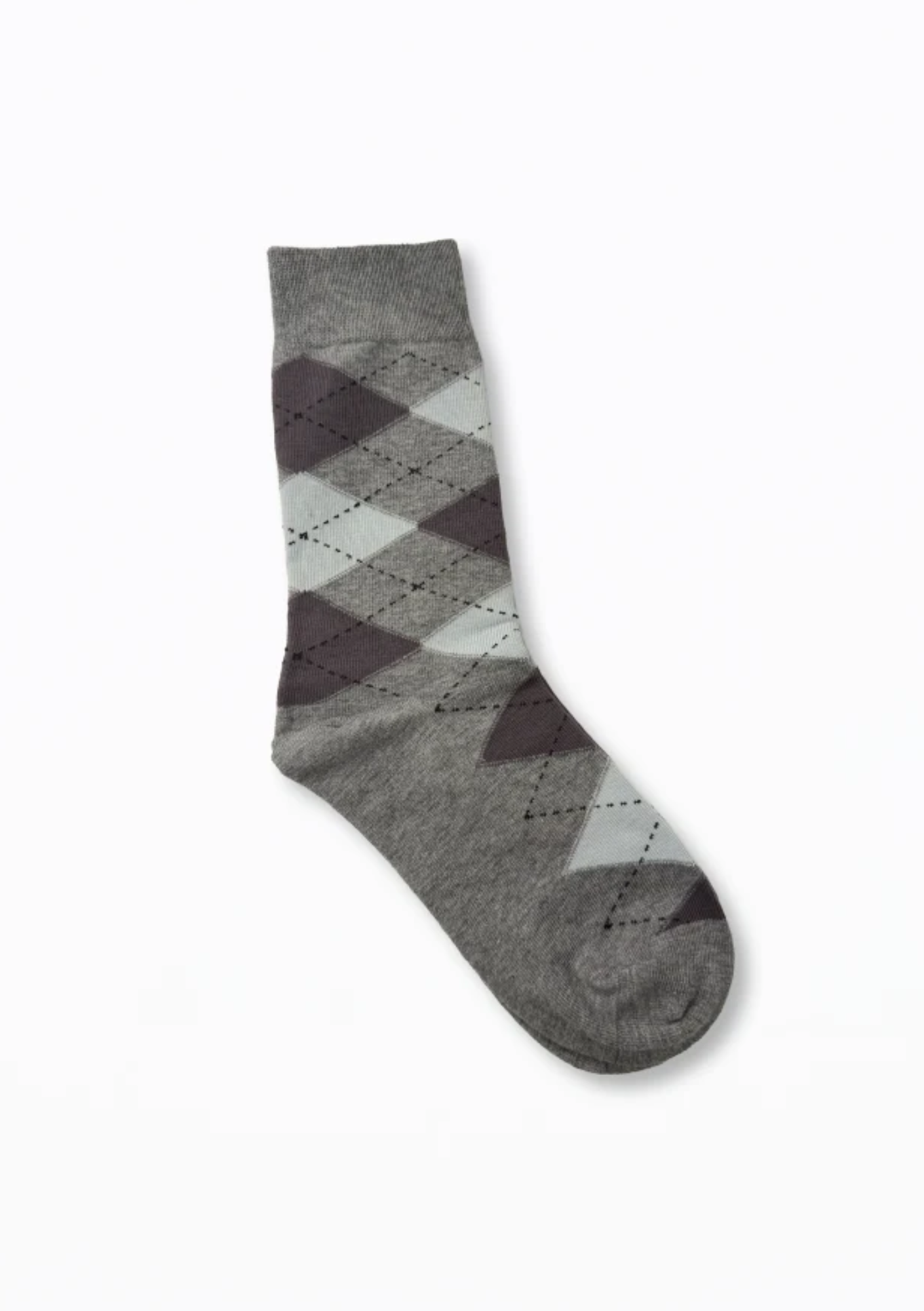 Stella + Gemma Socks - Jacquard Grey