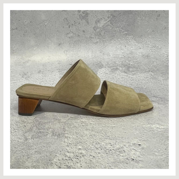 CLEARANCE Sofia Sandal Taupe Mirror Mirror Boutique