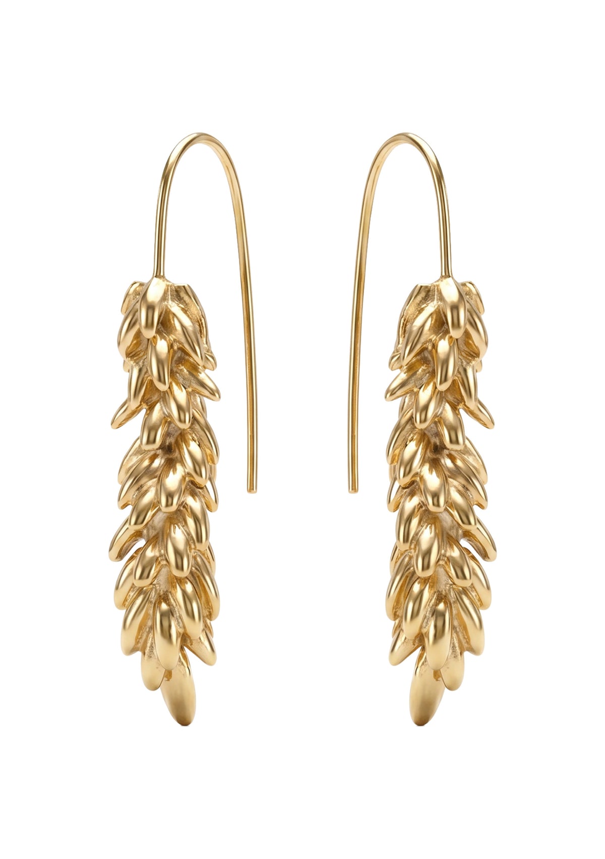 Eb + Ive Solara Earring - Gold Leaf