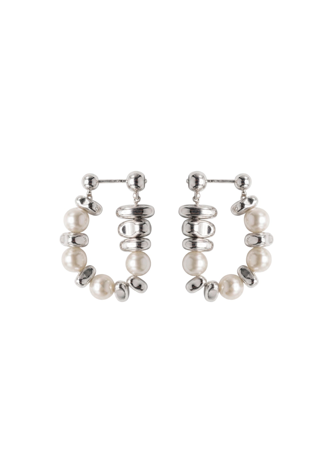 Solara Earring - Silver / Pearl COMING SOON