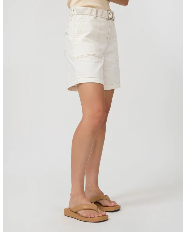 Stella + Gemma Sophie Shorts - Ecru