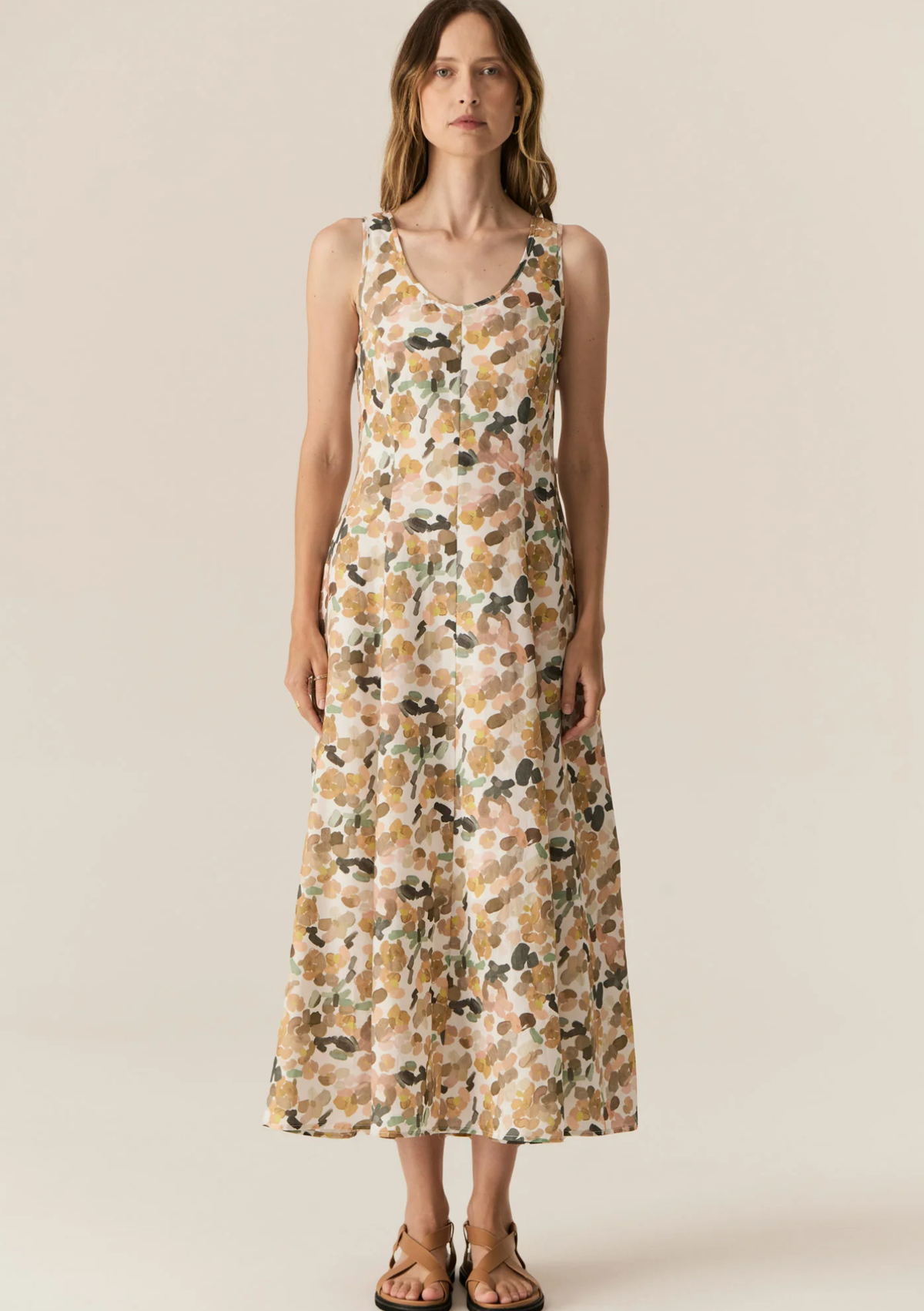 Pol CLEARANCE Speckle Dress - Speckle Print