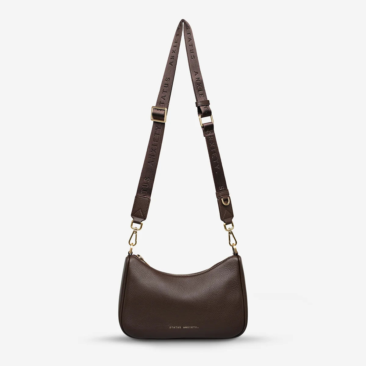 Look Both Ways Bag - Cocoa / Brushed Gold