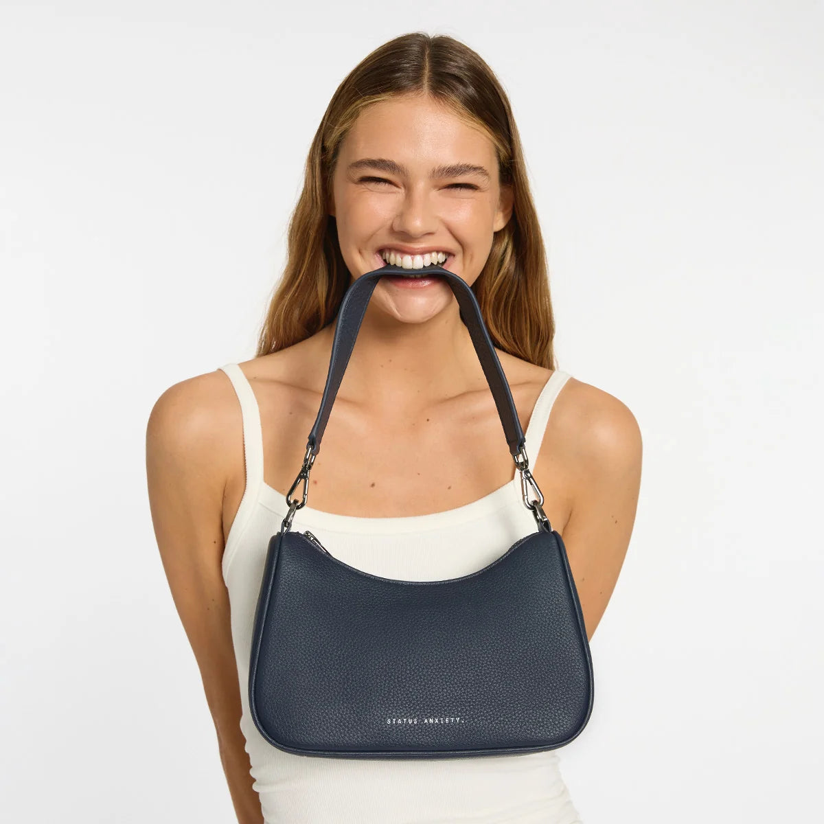 Look Both Ways Bag - Midnight Blue