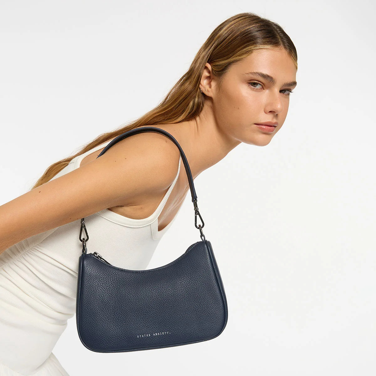 Look Both Ways Bag - Midnight Blue