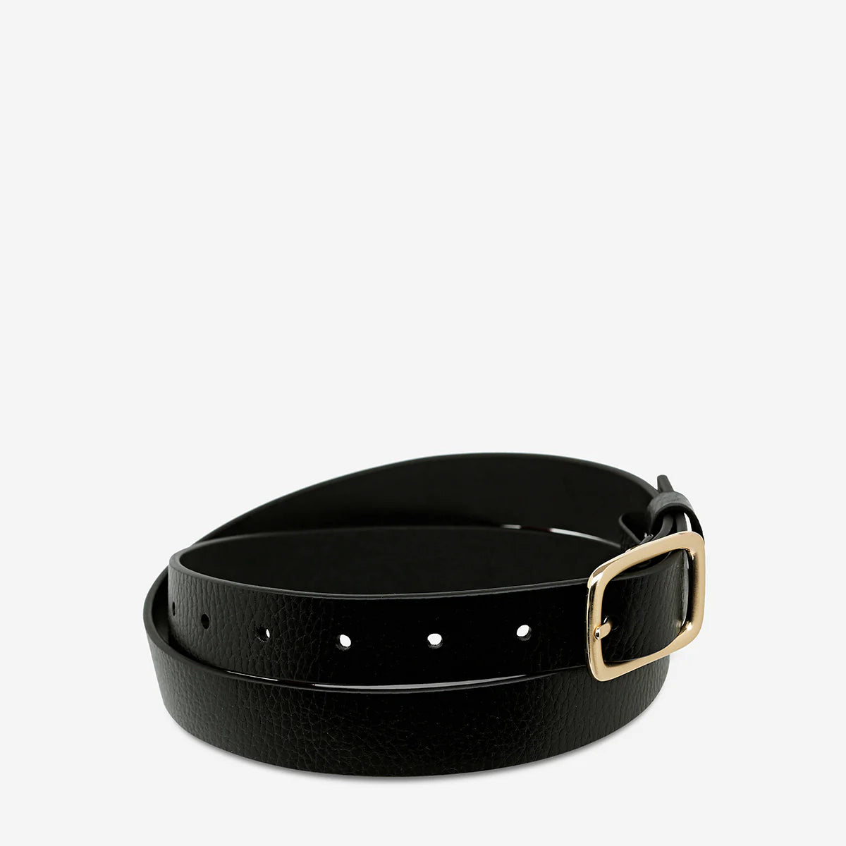 Status Anxiety Nobody's Fault Belt - Black / Gold