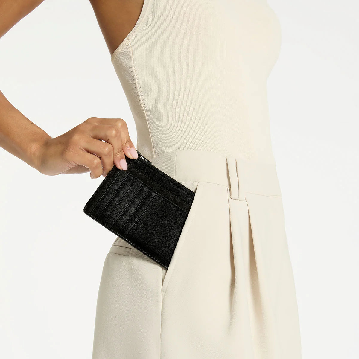 Gone Again Wallet - Black Nappa