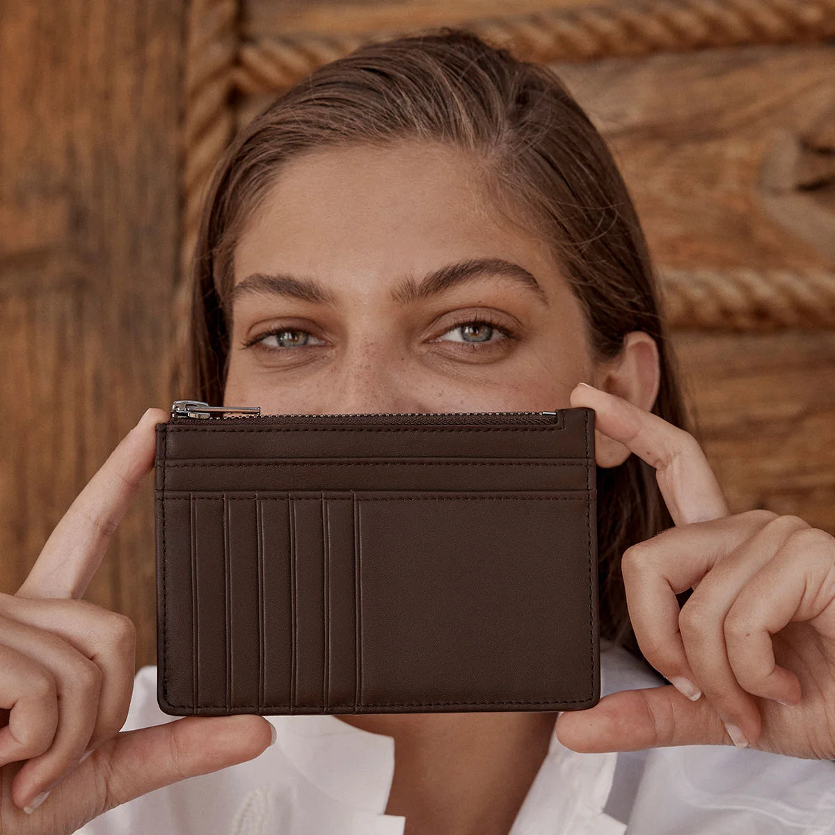 Gone Again Wallet - Cocoa Nappa
