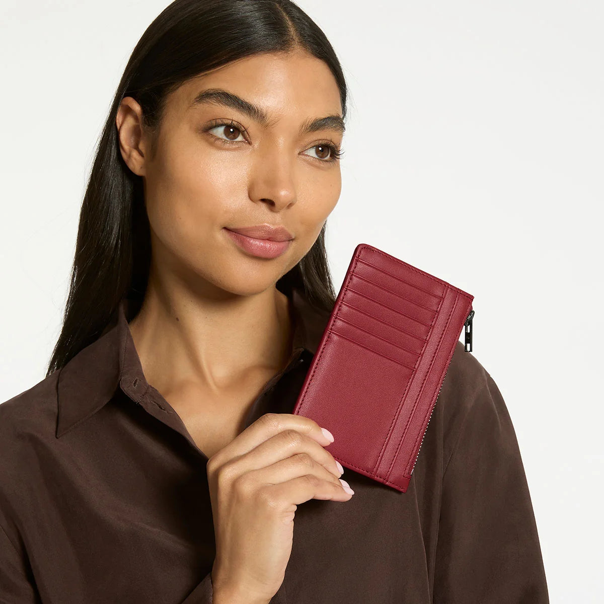 Gone Again Wallet - Rouge Nappa