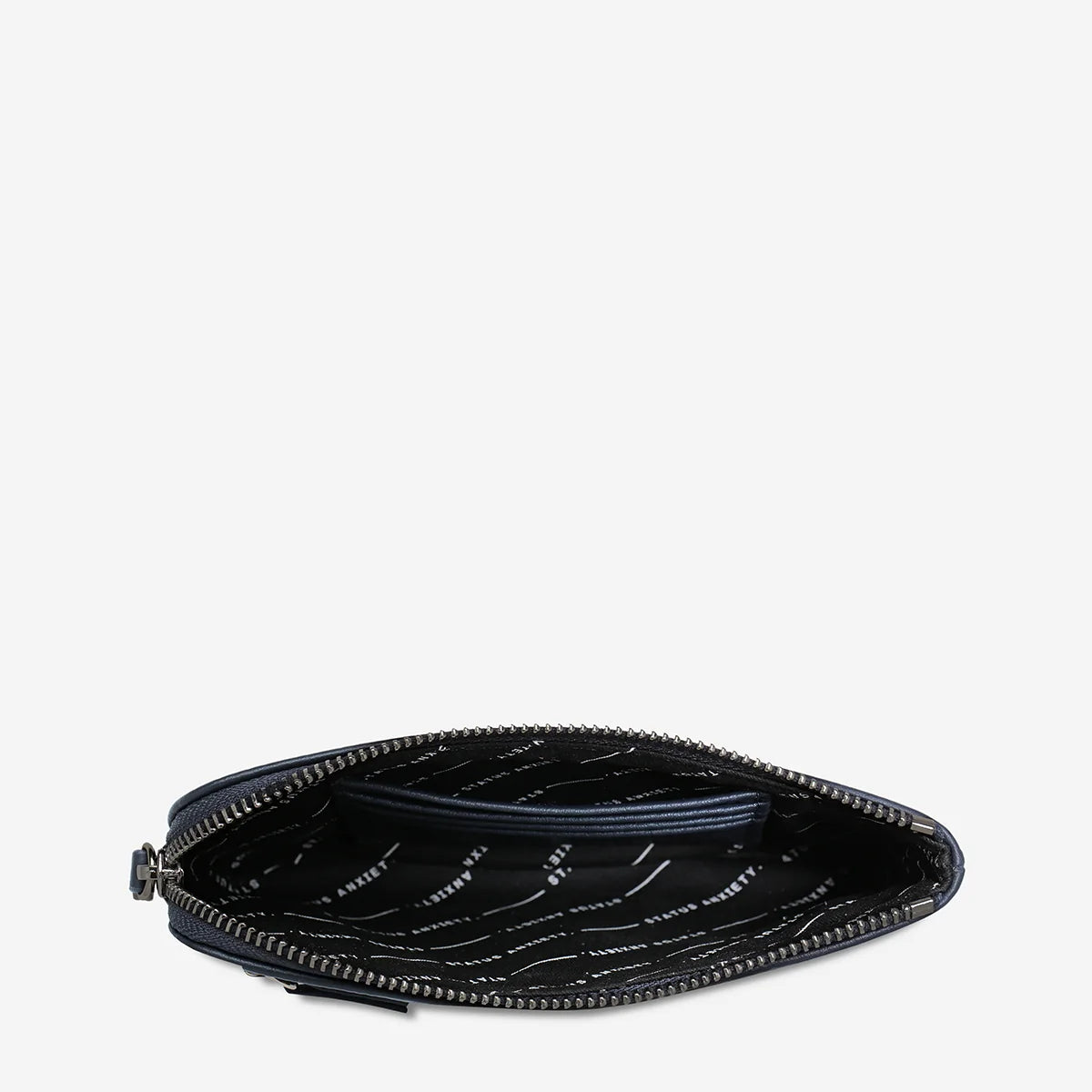 Smoke and Mirrors Pouch Wallet - Midnight Blue