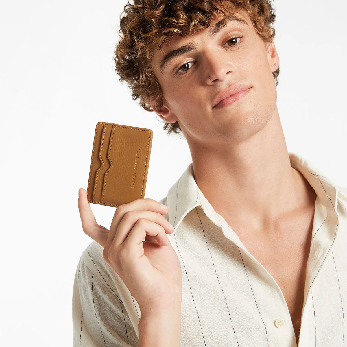 Status Anxiety Together For Now Wallet - Camel