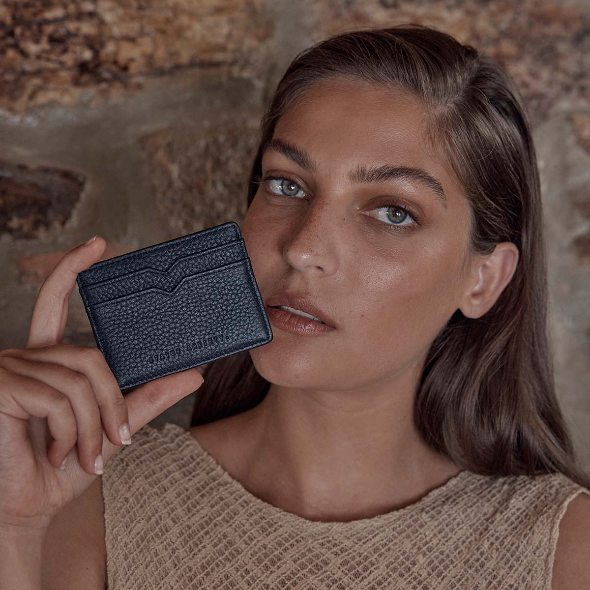 Together For Now Wallet - Midnight Blue